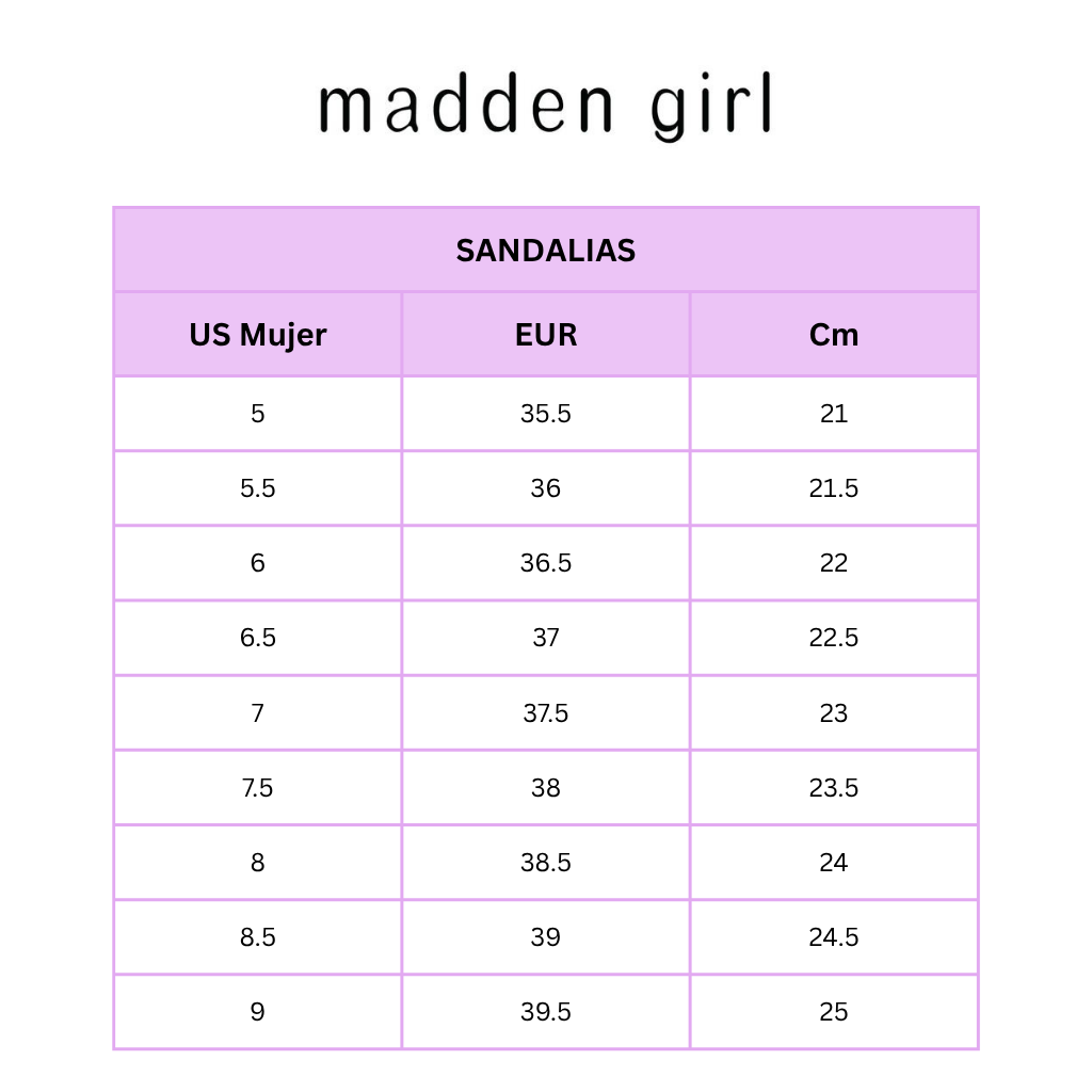 Madden Girl Sandalia Slip On Palo Rosa N/A Café Empeine Suela Café