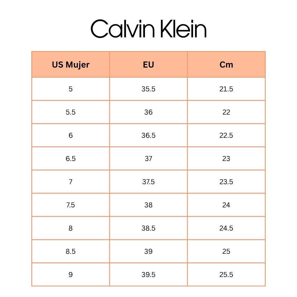 Calvin Klein Tenis Plataforma Blanco Diseño CK Negro Lengüeta y Lateral Suela Blanca