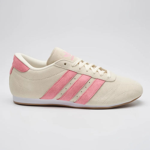 Adidas Tenis Urbano Beige Franjas / Lineas Rosado Lateral y Talón Suela Blanca/ café | Compralo en Soy Reinventada GT | 1