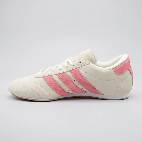 Adidas Tenis Urbano Beige Franjas / Lineas Rosado Lateral y Talón Suela Blanca/ café | Compralo en Soy Reinventada GT | 2