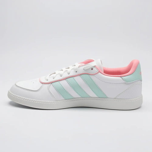 Adidas Tenis Urbano Blanco Franjas / Lineas Celeste Lateral y Talón Suela Blanca | Compralo en Soy Reinventada GT | 2