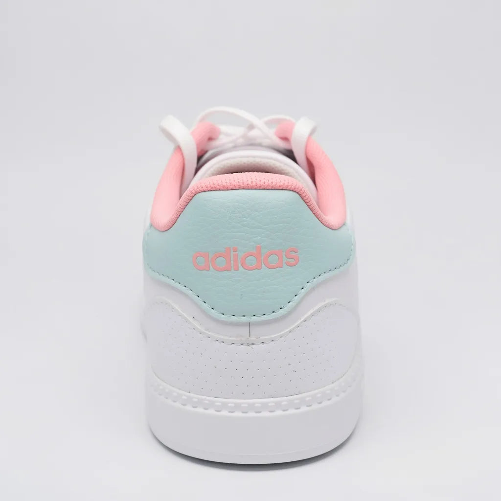 Adidas Tenis Urbano Blanco Franjas / Lineas Celeste Lateral y Talón Suela Blanca | Compralo en Soy Reinventada GT | 3