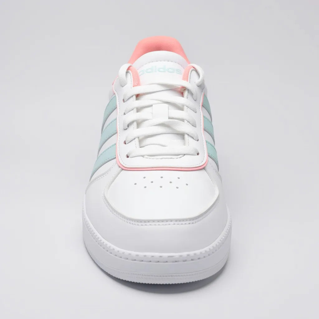Adidas Tenis Urbano Blanco Franjas / Lineas Celeste Lateral y Talón Suela Blanca | Compralo en Soy Reinventada GT | 4