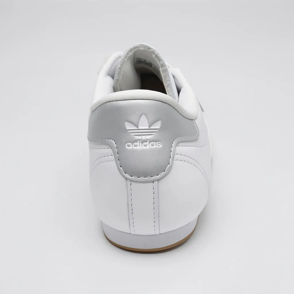 Adidas Tenis Urbano Blanco Franjas / Lineas Plateado Lateral y Talón Suela Blanca/ café | Compralo en Soy Reinventada GT | 4