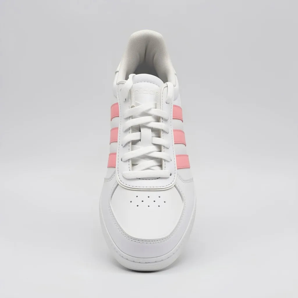 Adidas Tenis Urbano Blanco Franjas / Lineas Rosado Fosforecente Lateral Suela Blanca | Compralo en Soy Reinventada GT | 5
