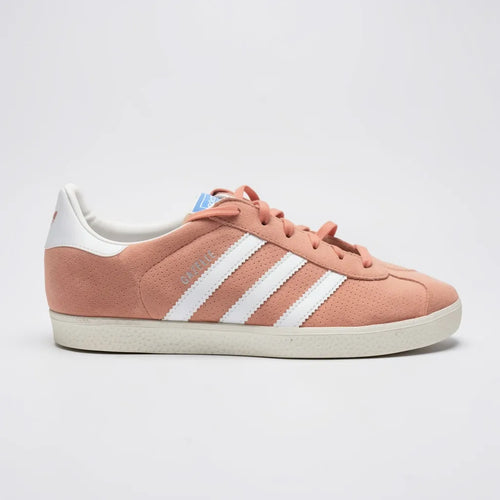 Adidas Tenis Urbano Rosado Franjas / Lineas Cuero Blanco Lateral y Talón Suela Blanco Hueso | Compralo en Soy Reinventada GT | 1