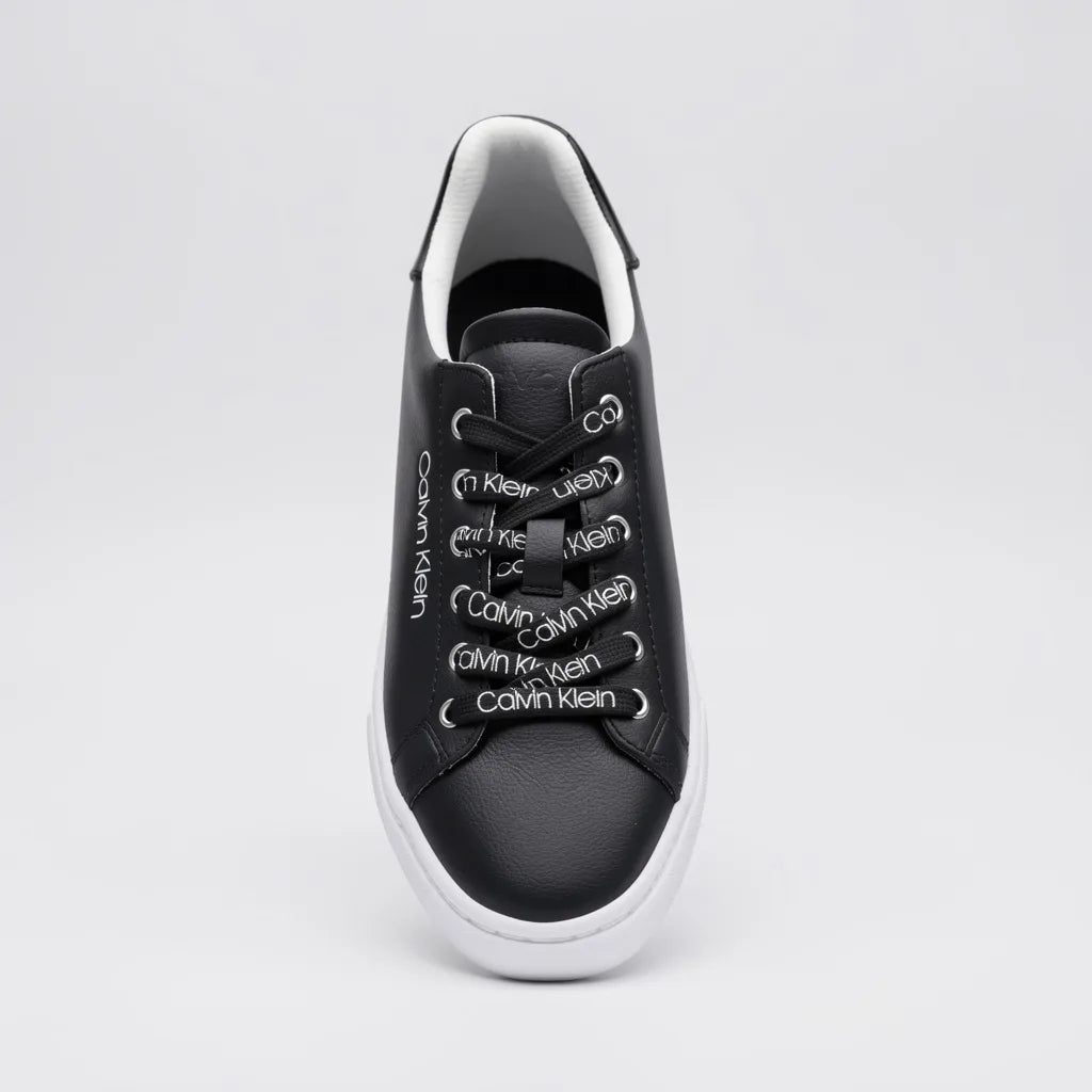 Calvin Klein Tenis Moderno Negro Diseño CK Blanco Cintas Suela Blanca | Compralo en Soy Reinventada GT | 5
