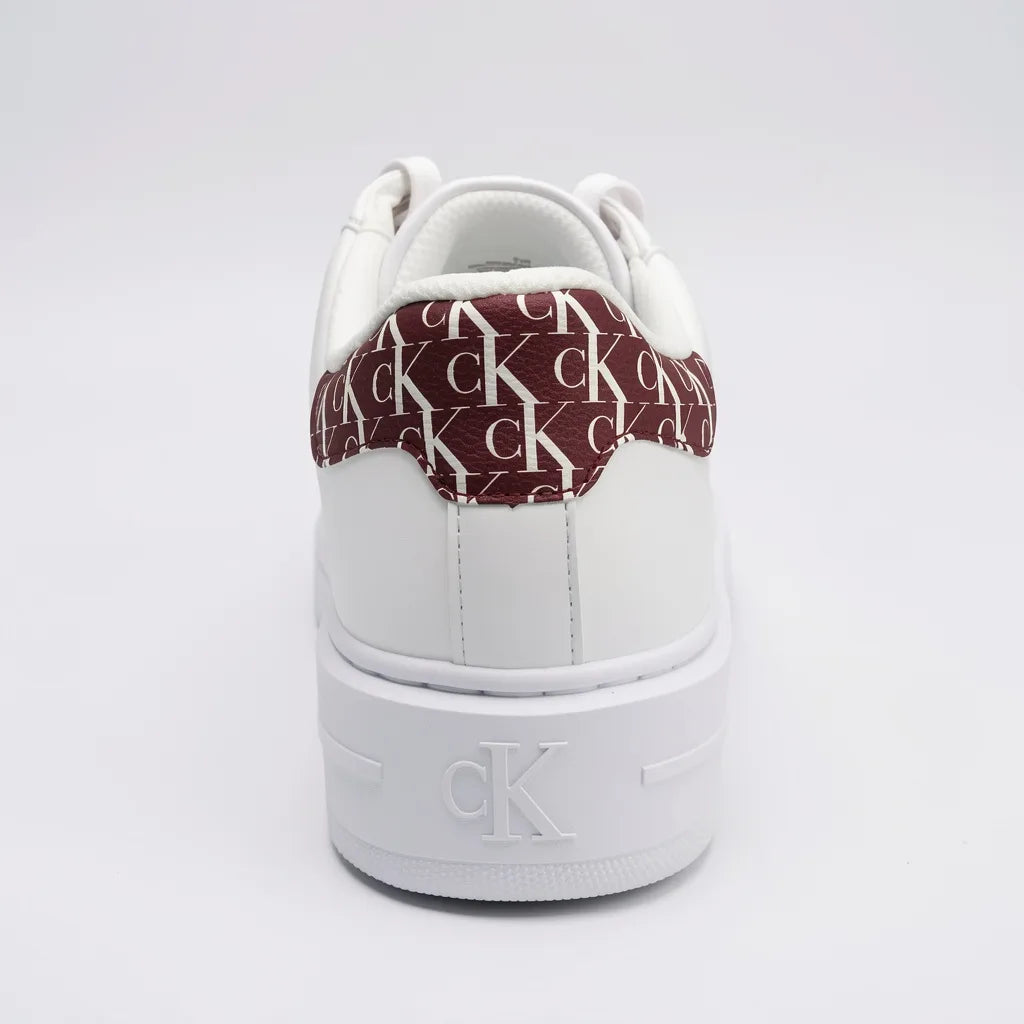 Calvin Klein Tenis Plataforma Blanco Diseño CK Corinto Talón y lateral Suela Blanca | Compralo en Soy Reinventada GT | 3