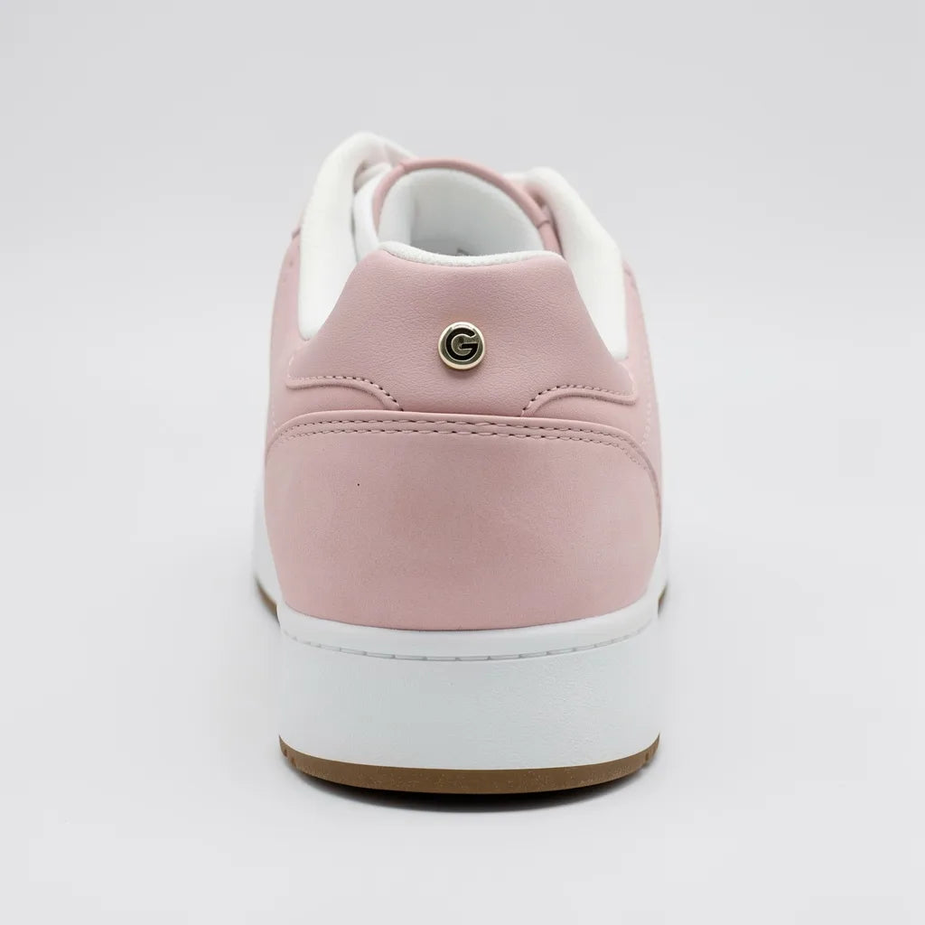 GBG Tenis Moderno Rosado Logo Dorado Lateral Suela Blanca | Compralo en Soy Reinventada GT | 4
