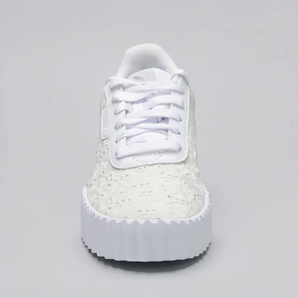 Puma Tenis Plataforma Ivory Encaje N/A Todo Suela Blanca | Photo Studio AI | 3