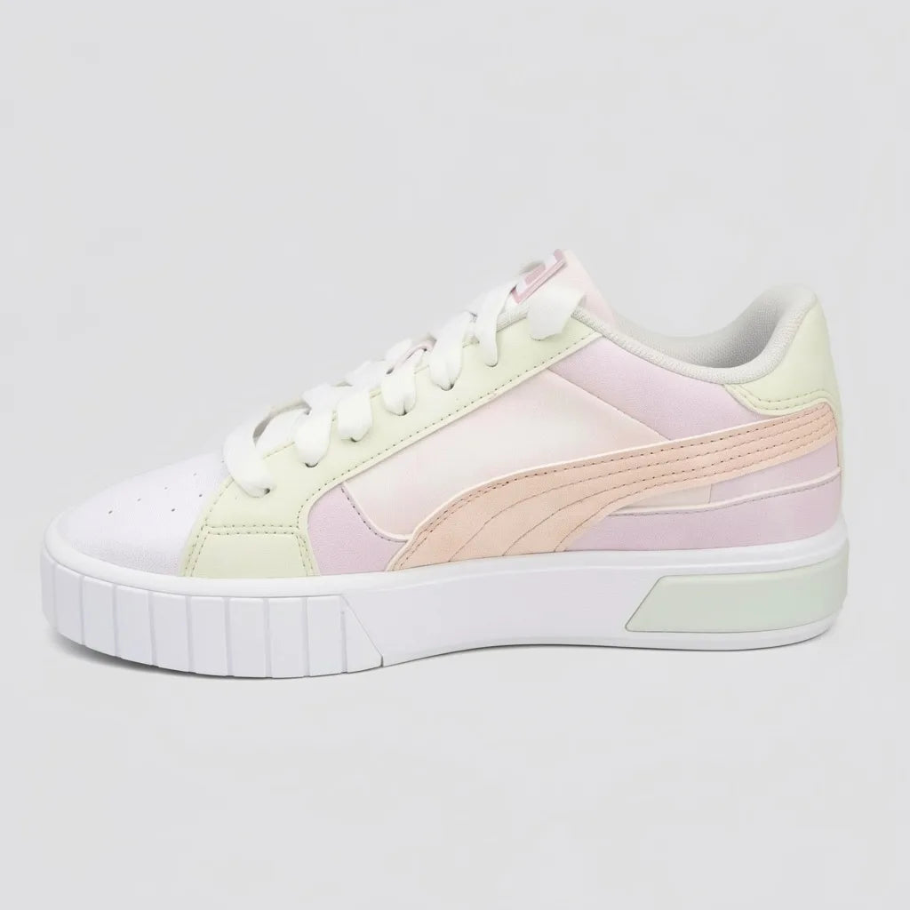 Puma Tenis Plataforma Colores Pastel Detalles Blanco Suela Suela Blanca | Photo Studio AI | 2
