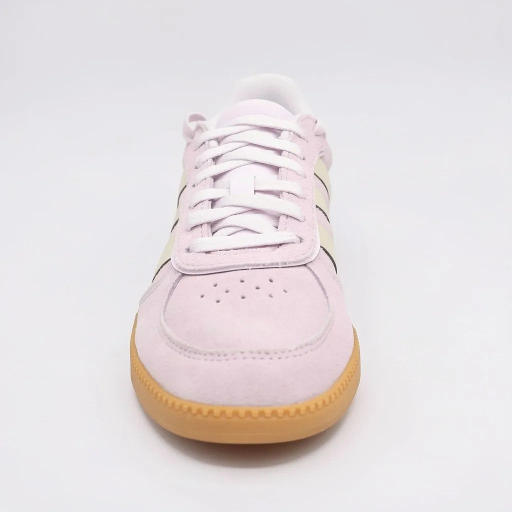 Adidas Tenis Moderno Lila Franjas / Lineas Tornasol Lateral y Talón Suela Café | Photo Studio AI | 3