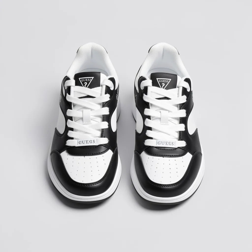 Guess Tenis Urbano Blanco Detalles Negro Todo Suela Blanca/ negro | Photo Studio AI | 5