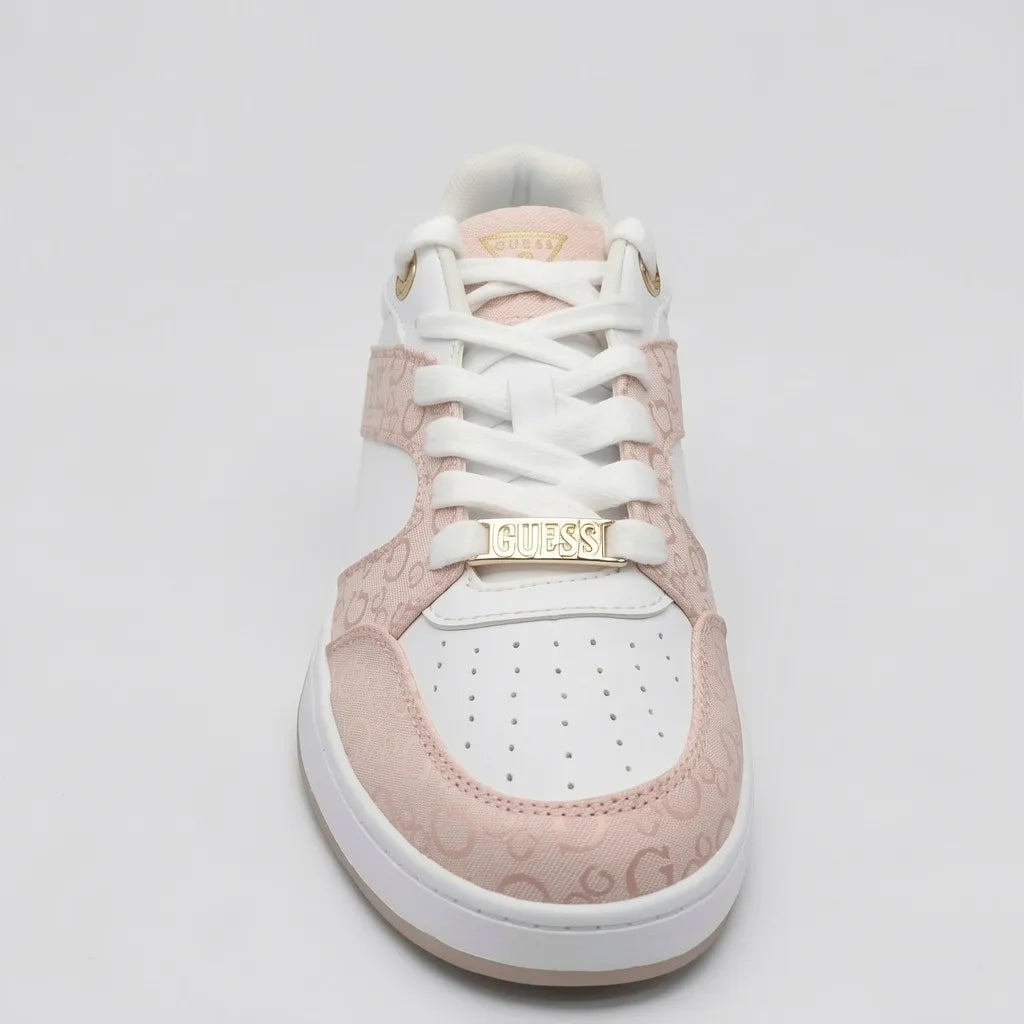 Guess Tenis Urbano Blanco Estampado G Rosado Todo Suela Blanca/ Rosado | Photo Studio AI | 3