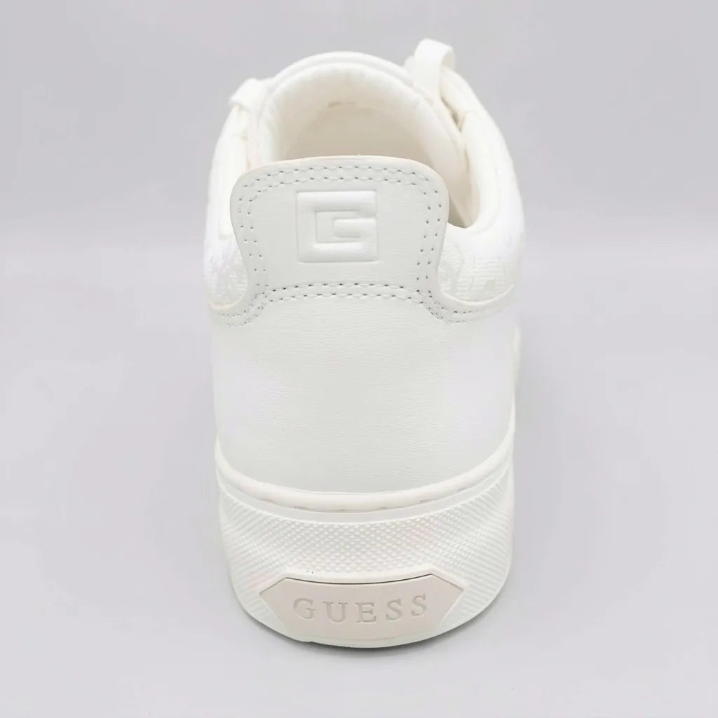 Guess Tenis Plataforma Blanco hueso Bordado Guess Blanco Todo Suela Blanco Hueso | Photo Studio AI | 4