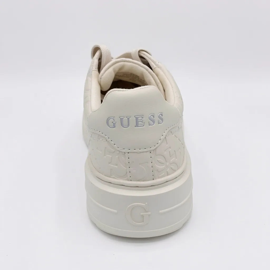 Guess Tenis Plataforma Crema Textura N/A Todo Suela Crema | Photo Studio AI | 4