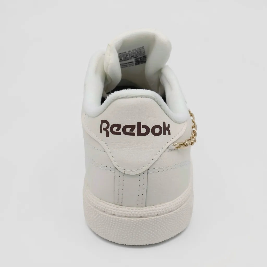 Reebok Tenis Moderno Blanco hueso Cadena Dorado Lateral Suela Blanco Hueso | Photo Studio AI | 4