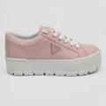 Guess Plataforma Moderno Rosado Triángulo Guess Rosado Lateral Suela Blanca | Photo Studio AI | 1