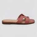 Madden Girl Sandalia Slip On Palo Rosa N/A Café Empeine Suela Café | Photo Studio AI | 1