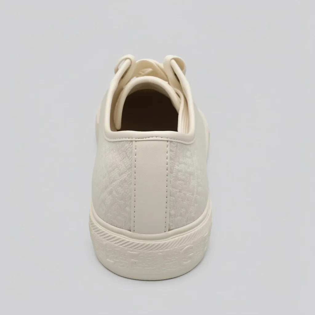 Tommy Tenis Minimal Crema Bordado TH N/A Todo Suela Crema | Photo Studio AI | 4