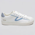 Tretorn Tenis Minimal Blanco hueso Detalles Celeste Lateral y Talón Suela Blanco Hueso | Photo Studio AI | 1