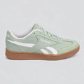 Reebok Tenis Urbano Verde Menta Detalles Blanco Lateral y punta Suela Café Oscuro | Photo Studio AI | 1