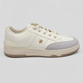 Polo Tenis Plataforma Blanco hueso Logo Café Claro Lateral Suela Blanco Hueso/ Café | Photo Studio AI | 1