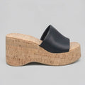 Madden Girl Sandalia Plataforma Negro N/A Café N/A Suela Corcho | Photo Studio AI | 1