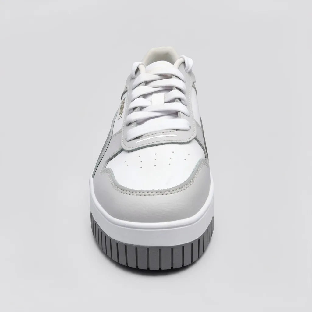 Puma Tenis Urbano Blanco Detalles Gris Todo Suela Blanca/ gris | Photo Studio AI | 4