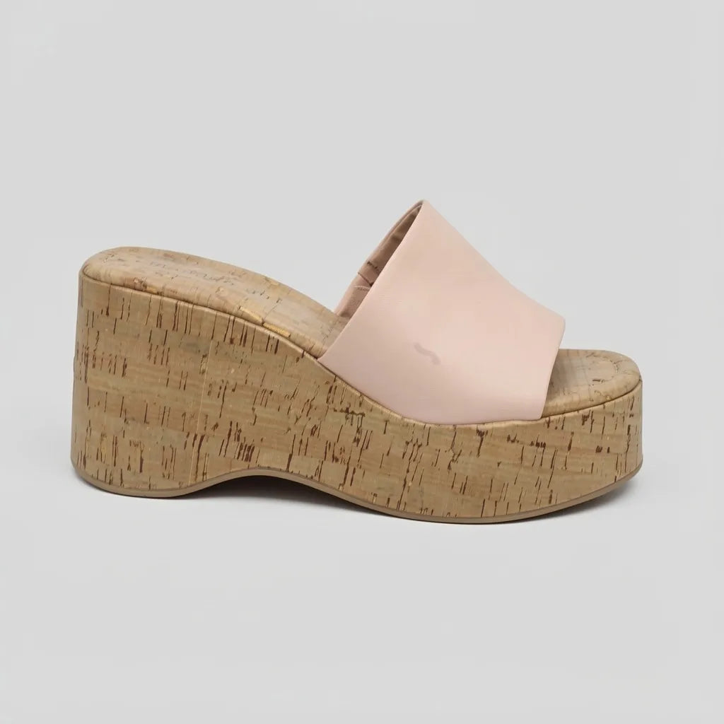 Madden Girl Sandalia Plataforma Rosado N/A Café N/A Suela Corcho | Photo Studio AI | 2