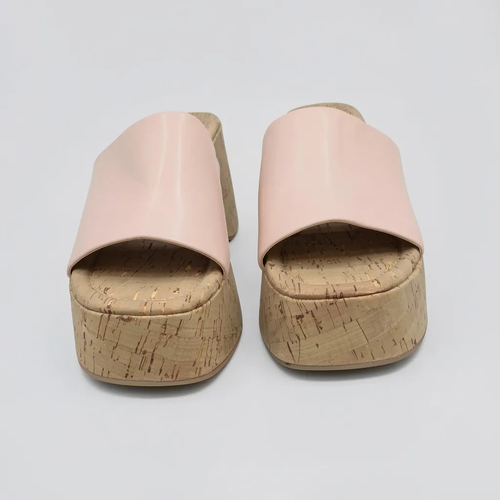 Madden Girl Sandalia Plataforma Rosado N/A Café N/A Suela Corcho | Photo Studio AI | 5